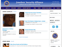 Tablet Screenshot of jewelerssecurity.org